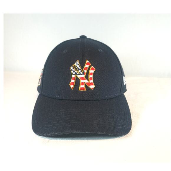 NEW YORK YANKEES MCB JULY 4TH A.L. NAVY NEW ERA CAP RAISED EMBLEM - Picture 3 of 12